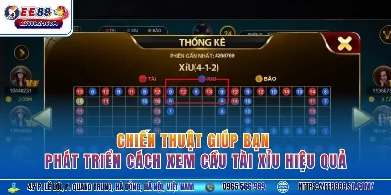 Chiến thuật giúp bạn phát triển cách xem cầu Tài Xỉu hiệu quả